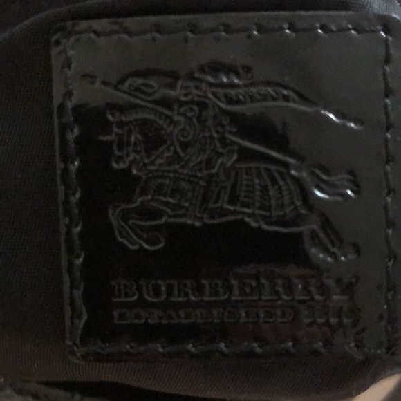 Burberry Lowry Nylon Patent Leather Bag - Picture 3 of 9
